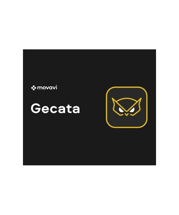 Gecata by Movavi 6 - Streaming and Game Recording Software Steam Key GLOBAL